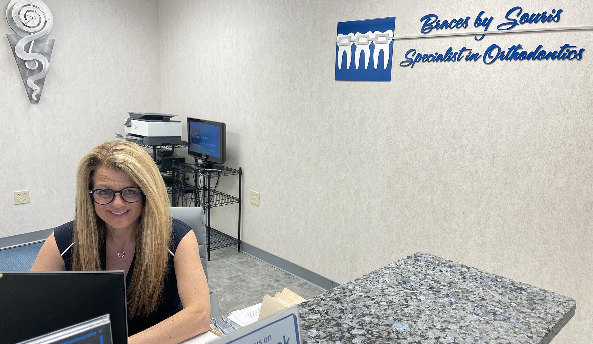 Front Desk of Braces by Souris