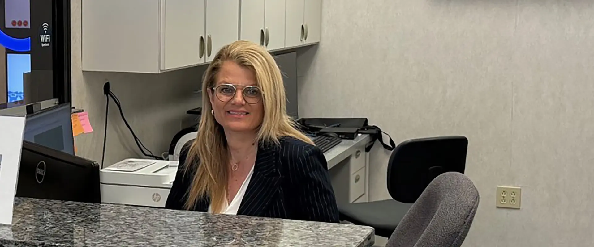 Front Desk of Braces by Souris